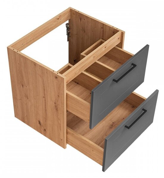 Comad Umyvadlová skříňka Madera 820 2S dub artisan/grafit