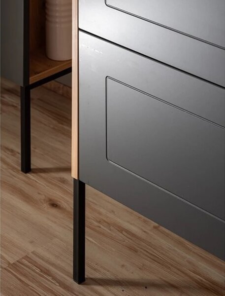 Comad Umyvadlová skříňka Madera 820 2S dub artisan/grafit