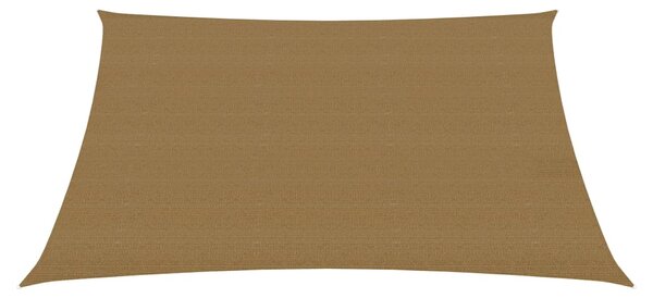 Stínící plachta 160 g/m² taupe 4 x 4 m HDPE