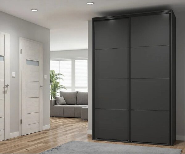 Šatní skříň Flex 150/238, grafit