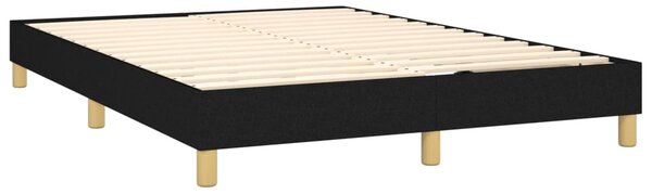 Box spring postel s matrací černá 140 x 190 cm textil 3140931