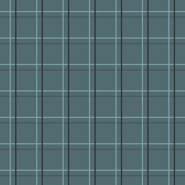 Tyrkysová geometrická vliesová tapeta, tartan, 6505-1, Batabasta, Ichwallcoverings ROZBALENO