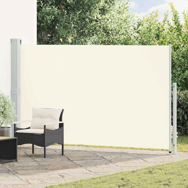 Zatahovací boční markýza 180 x 314 cm krémová 313400