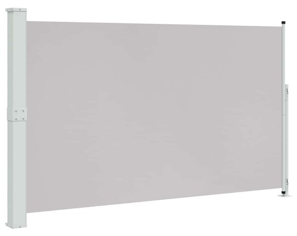 Zatahovací boční markýza 180 x 314 cm šedá 313401