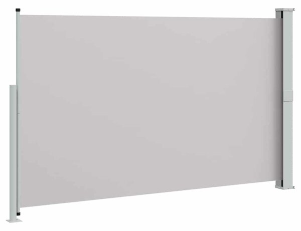 Zatahovací boční markýza 180 x 314 cm šedá 313401
