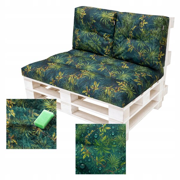 Polštář Hobbygarden 80 x 120 x 14 zelený