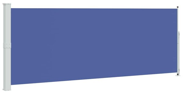 Zatahovací boční markýza 180 x 500 cm modrá 313409