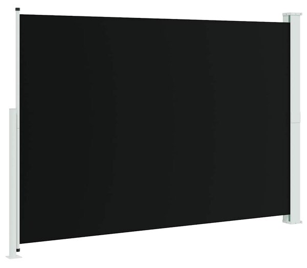 Zatahovací boční markýza/zástěna 200 x 314 cm černá 313411