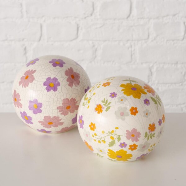 Boltze Home Collections Sada dvou dekorativních kouliček Antonia