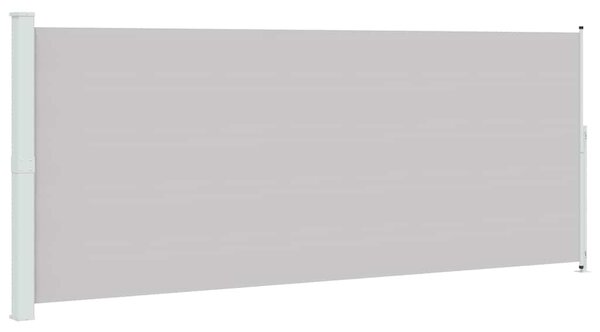 Zatahovací boční markýza 200 x 514 cm šedá 313419