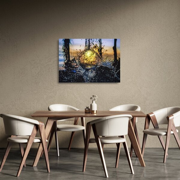 Skleněný obraz vody (70x50 cm)