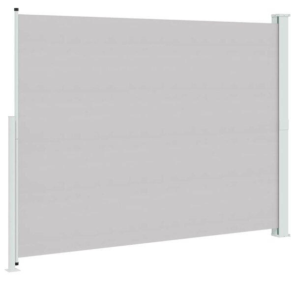 Zatahovací boční markýza 220 x 314 cm šedá 313425