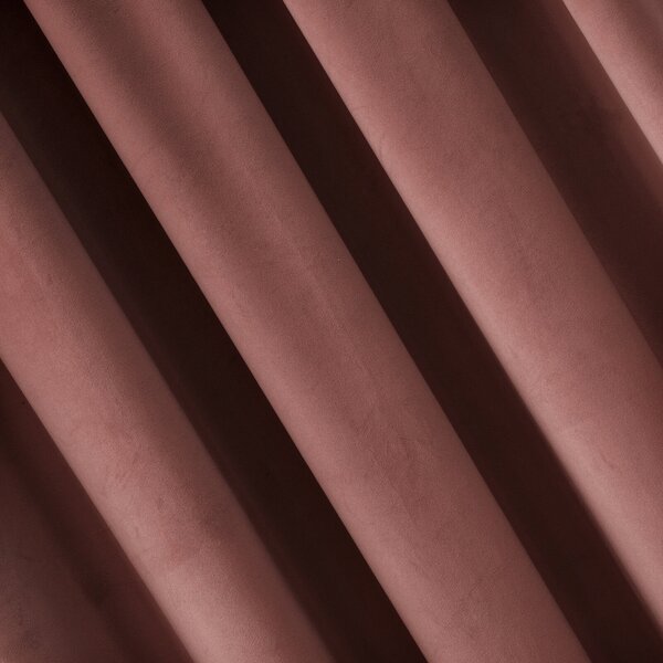 ZATEMŇOVACÍ ZÁVĚS NA PÁSCE PIERRE CARDIN SIBEL 140X270 CM STARORŮŽOVÁ
