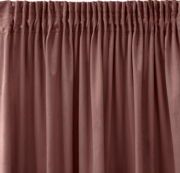 ZATEMŇOVACÍ ZÁVĚS NA PÁSCE PIERRE CARDIN SIBEL 140X270 CM STARORŮŽOVÁ