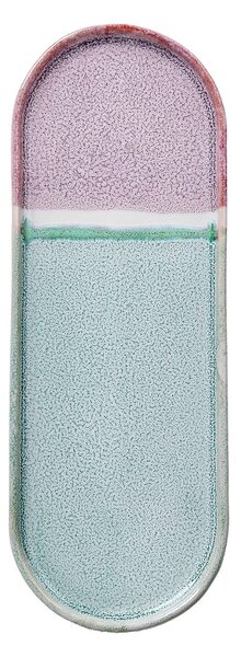 MEDLEY Podnos 30 x 11 cm - tyrkysová/sv.fialová