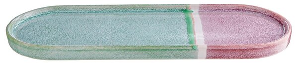 MEDLEY Podnos 30 x 11 cm - tyrkysová/sv.fialová