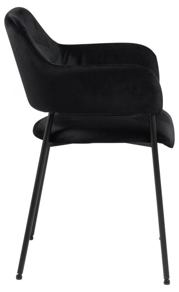 Actona Designová židle Lima černá