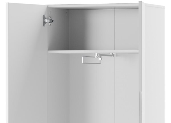 Szynaka Předsíňová skříň Lucca 08 60 cm se zrcadlem bílá