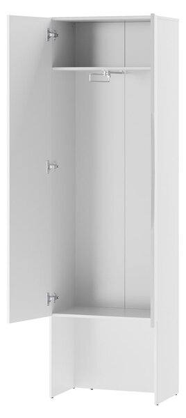 Szynaka Předsíňová skříň Lucca 08 60 cm se zrcadlem bílá