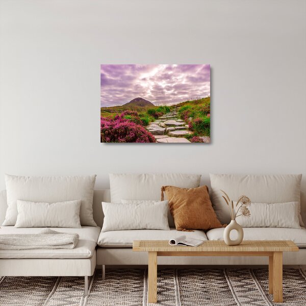 Skleněný obraz krajiny (70x50 cm)