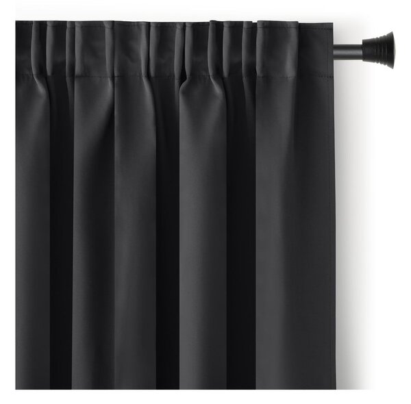 Černý dimout závěs 140x245 cm Kierra – Restilo