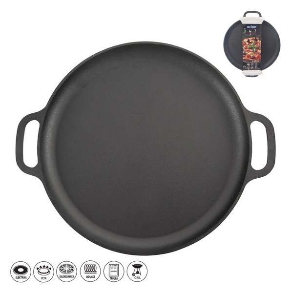 Grilovací litinová pánev ø 35 cm LITINA – Orion