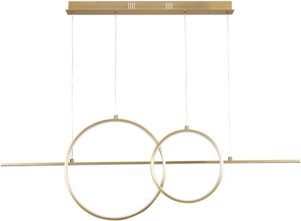 Goldlux Laura závěsné svítidlo 1x42 W zlatá 331809