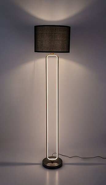 Rabalux Domiro stojací lampa 1x60 W černá-zlatá 74043