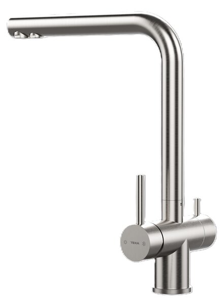 Teka Uni baterie pro vodní filtr stojící inox 116030084
