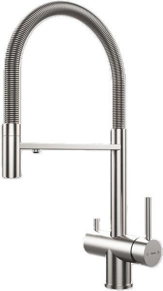 Teka Uni baterie pro vodní filtr stojící inox 116080001