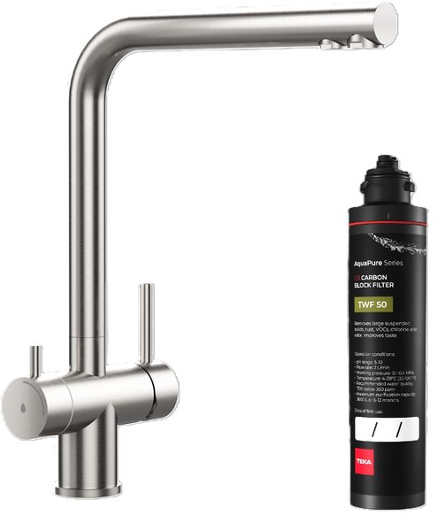 Sada baterie pro vodní filtr Teka Uni 116030084, filtr pod dřez Teka TWF 118510000