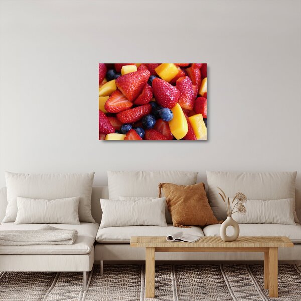 Skleněný obraz ovoce (70x50 cm)