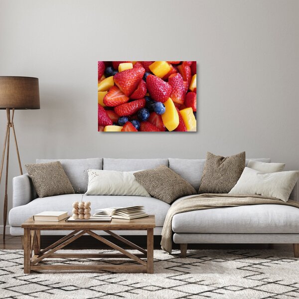 Skleněný obraz ovoce (70x50 cm)