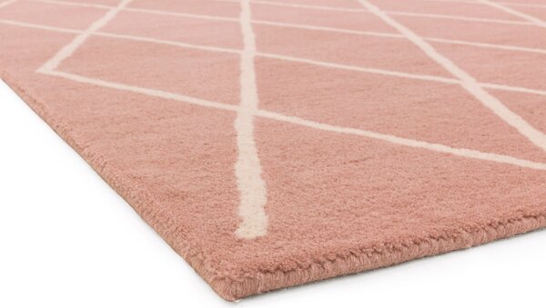 Růžový koberec Swans Diamond Pink Rozměry: 80x150 cm