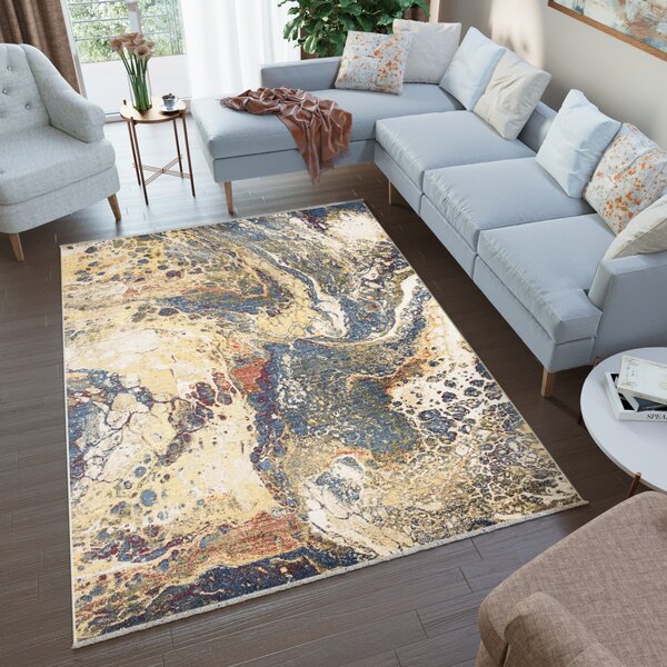 Makro Abra Kusový koberec RIVOLI FF51A Abstraktní vícebarevný Rozměr: 80x150 cm
