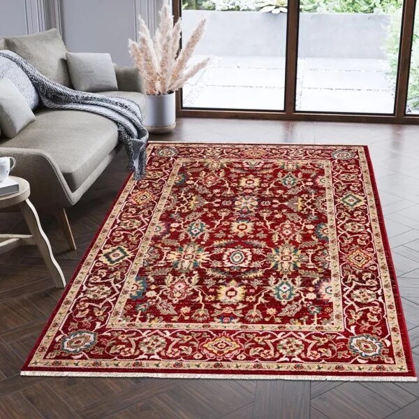 Makro Abra Kusový koberec RIVOLI EE58B Klasický červený Rozměr: 120x170 cm