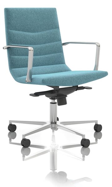 Manažerské křeslo 7650 SHINY EXECUTIVE (manažerské křeslo s nízkým opěrákem, čalounění ze studené pěny)