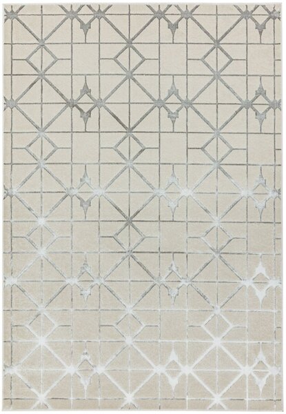 Šedý koberec Beethoven Lattice Rozměry: 80x150 cm