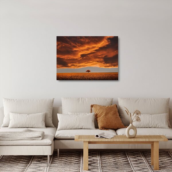 Skleněný obraz mračen (70x50 cm)