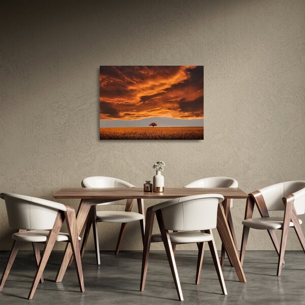 Skleněný obraz mračen (70x50 cm)