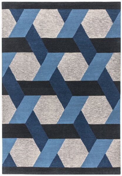 Modrý koberec Moby Blue Rozměry: 200x300 cm