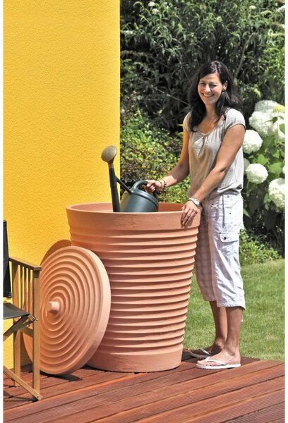 Prosperplast sud na dešťovou vodu TRENTINO terakota 275l