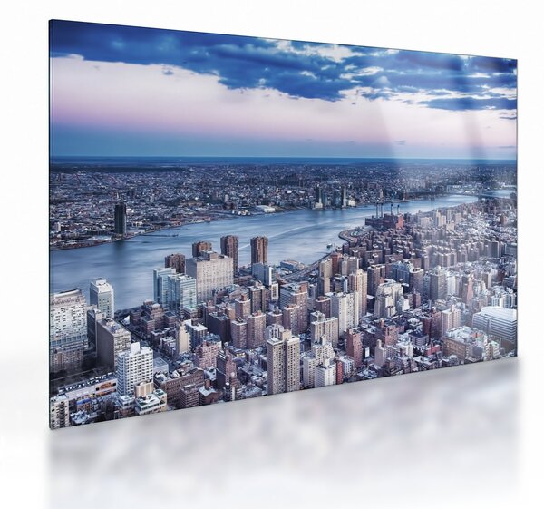 Skleněný obraz New Yorku (70x50 cm)