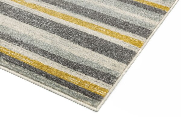 Žlutý koberec Dickinson Stripe Mustard Rozměry: 120x170 cm