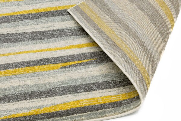 Žlutý koberec Dickinson Stripe Mustard Rozměry: 120x170 cm
