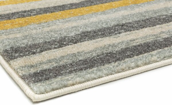 Žlutý koberec Dickinson Stripe Mustard Rozměry: 120x170 cm