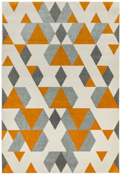 Oranžový koberec Dickinson Pyramid Rust Rozměry: 120x170 cm