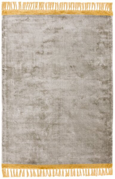 Šedý koberec Challenger Silver Mustard Rozměry: 200x290 cm