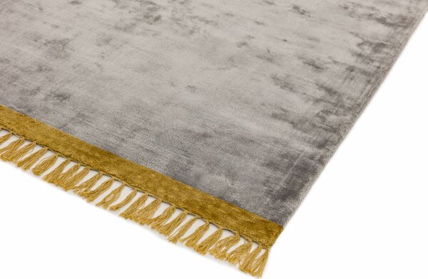 Šedý koberec Challenger Silver Mustard Rozměry: 160x230 cm