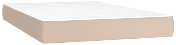 Box spring postel s matrací cappuccino 120x200 cm umělá kůže 3142718